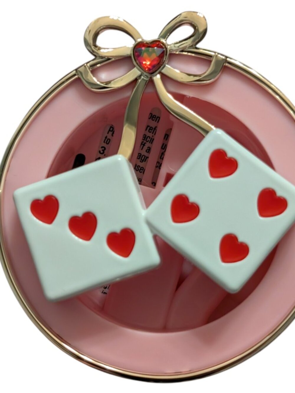 Bath and Body Works Lucky Dice Car Vent Visor Clip NEW - Picture 2 of 5